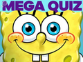 Mchezo Maswali ya Watoto: Spongebob Mega Quiz  online