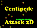 Mchezo Mashambulizi ya Centipede 2D  online