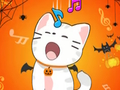 Mchezo Paka wa Duet Halloween Paka Muziki  online