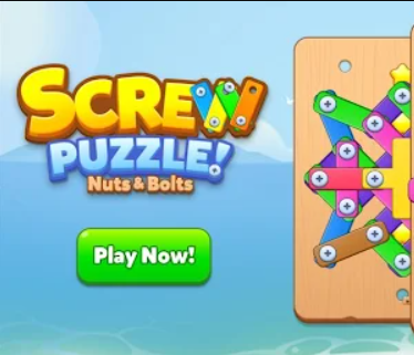 Mchezo Parafujo Puzzle  online