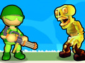 Mchezo Uharibifu wa Stickman Zombie  online