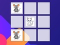 Mchezo Kipanya cha Tic-tac-toe Vs Paka  online