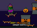 Mchezo Obby Halloween Hatari Skate  online