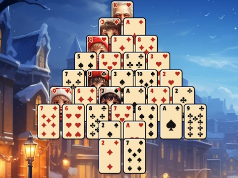 Mchezo Mti wa Krismasi Solitaire  online