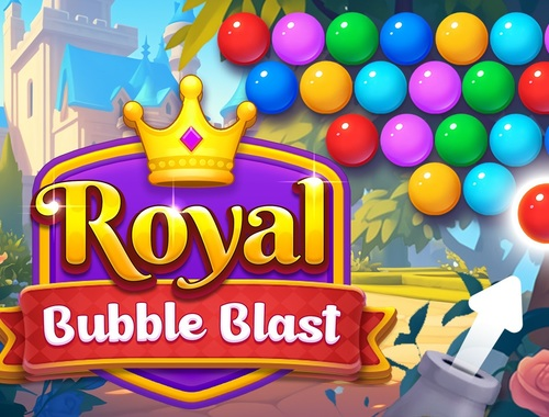 Mchezo Mlipuko wa Bubble ya Royal online