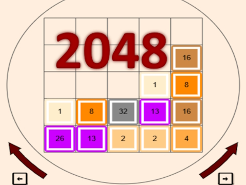 Mchezo 2048  online