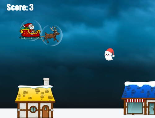 Mchezo Mchezo wa Ndege wa Santa  online