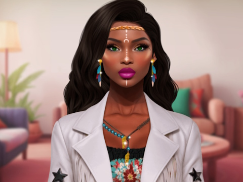 Mchezo Mavazi ya Bohemian Chic  online
