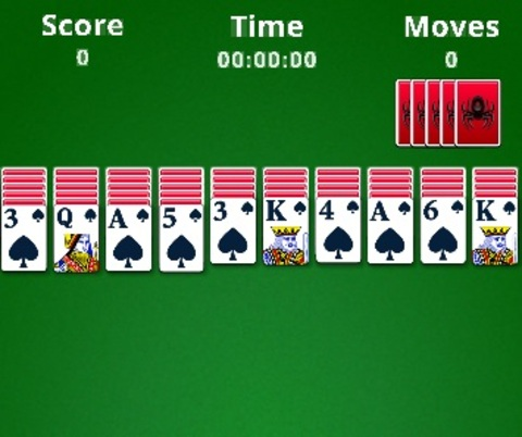 Mchezo Buibui Solitaire  online
