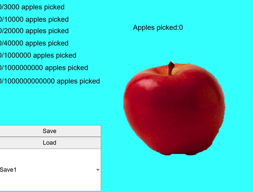 Mchezo Red Apple Clicker online