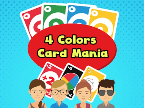 Mchezo 4 Rangi Kadi Mania  online