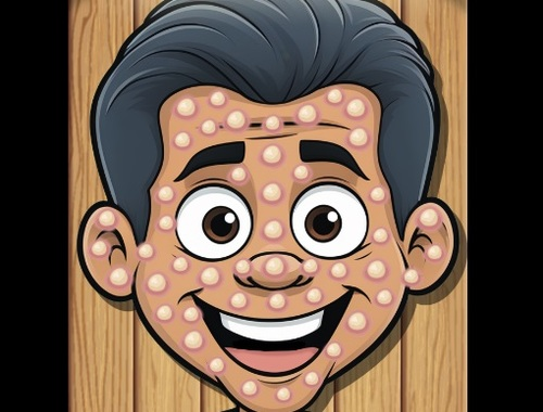 Mchezo Katuni Pimple Pop  online