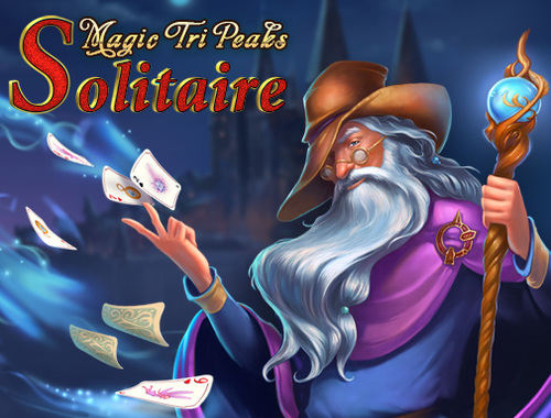 Mchezo Uchawi Tri Peaks Solitaire  online