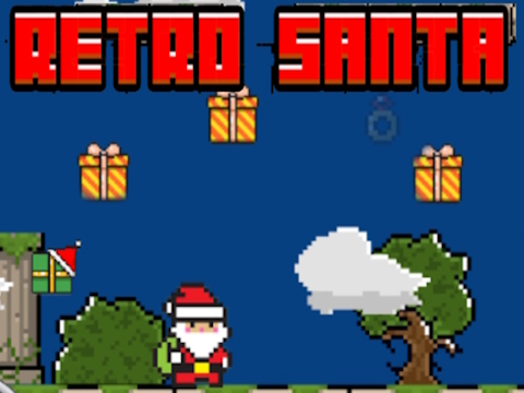 Mchezo Retro Santa online