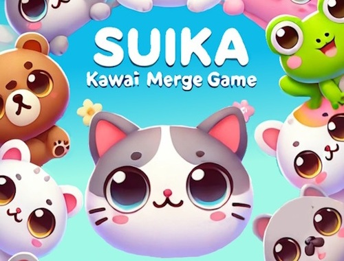 Mchezo Suika Kawaii Unganisha Mchezo  online