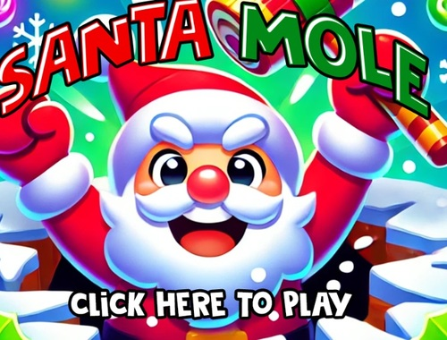 Mchezo Santa whack mole online