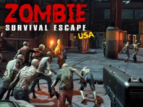 Mchezo Zombie kuishi kutoroka USA online