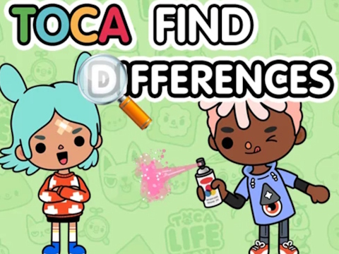 Mchezo Toca Tafuta Tofauti  online