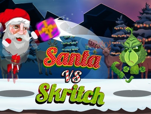 Mchezo Santa vs Skritch online