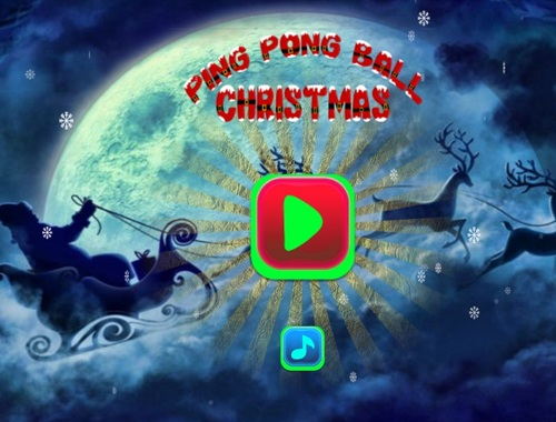 Mchezo Mpira wa Ping Pong Krismasi  online