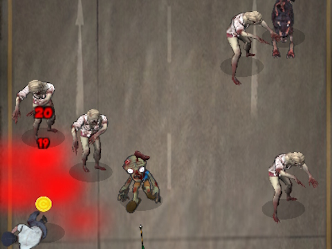Mchezo Zombie Ulinzi Survival  online
