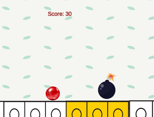 Mchezo Bounce ghadhabu online
