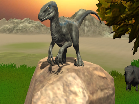 Mchezo Mashambulizi ya Jiji la Dino Simulator  online