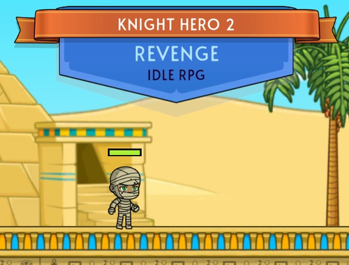 Mchezo Knight Hero 2 kulipiza kisasi RPG Idle  online