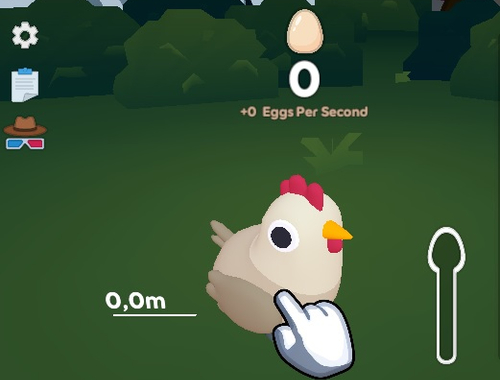 Mchezo Kuku Clicker  online