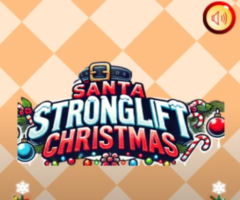 Mchezo Krismasi ya Santa Stronglift  online