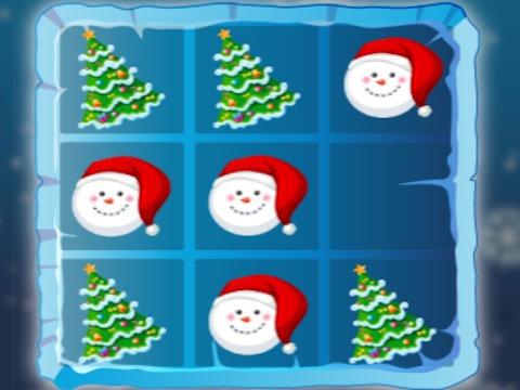 Mchezo Krismasi Tic Tac Toe  online