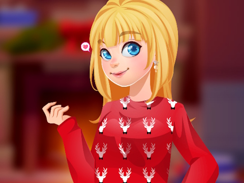 Mchezo Blonde Sofia: Karamu ya Krismasi  online