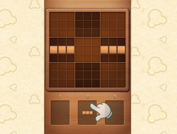 Mchezo Puzzle block ya kuni online