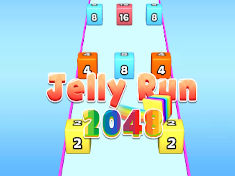 Mchezo Jelly Run 2048 online