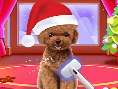 Mchezo Saluni ya kutengeneza ASMR ya Krismasi  online
