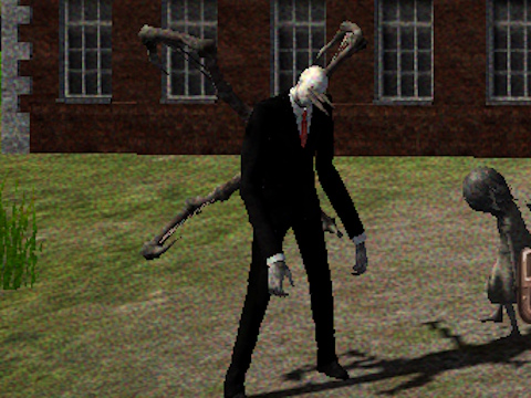 Mchezo Slenderman Amepotea Shuleni  online