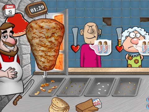 Mchezo Shawarma ya kitamu  online
