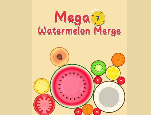 Mchezo Mega Watermelon Unganisha  online