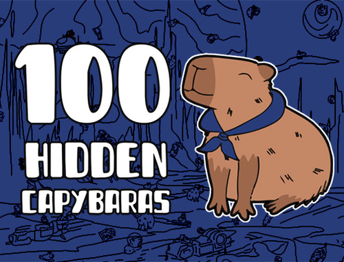 Mchezo Capybaras 100 zilizofichwa  online