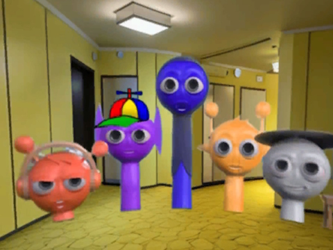 Mchezo Sprunki Backroom Terror Skibidi Toilet  online