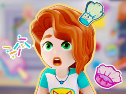 Mchezo Jigsaw Puzzle: LEGO Friends Kitchen Пазл: Лего кухня с друзьями  online
