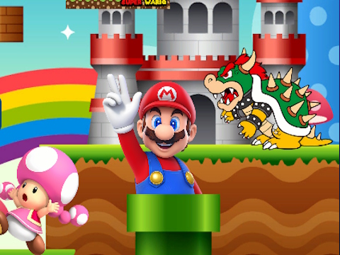 Mchezo Mechi ya Kadi ya Kumbukumbu ya Super Mario  online