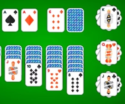 Mchezo Klondike Solitaire Suti 4  online