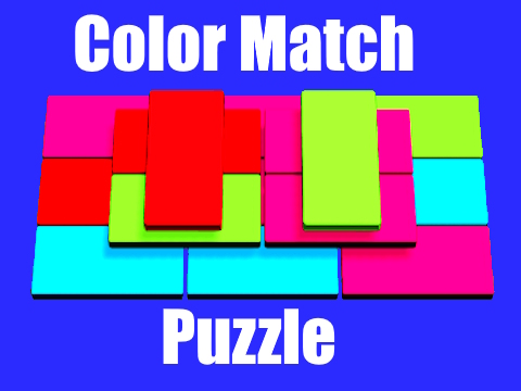 Mchezo Rangi ya Mechi Puzzle  online