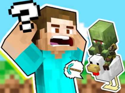 Mchezo Maswali ya Watoto: Nadhani Sauti ya Minecraft  online