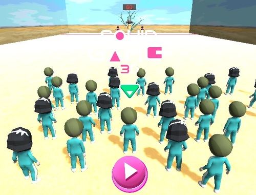 Mchezo Squid Mchezo Mbio 3d  online