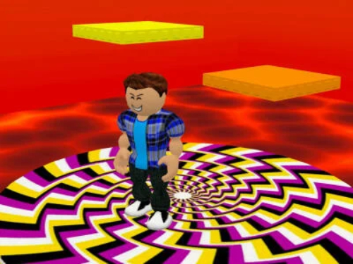 Mchezo Roblox: Parkour lava online