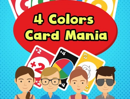 Mchezo 4 Rangi Kadi Mania  online