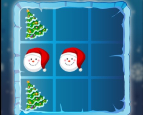 Mchezo Krismasi Tic Tac Toe  online