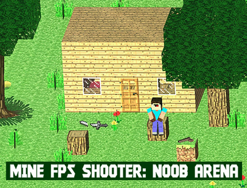 Mchezo Mpiga risasi wangu wa FPS: Noob Arena  online